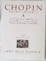 CHOPIN　PIANO　EUVRES　4