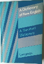 A Dictionary  of New English  A Barnhart  Dictionary