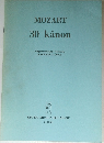 MOZART 30 kanon