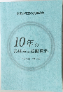 10年のあゆみと活動資料 