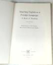 Teaching English as a Foreign Language: A Book of Readings
