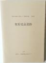 愛知県埋蔵文化財センター調査報告書  第76集　東新規道遺跡