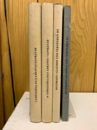 BULTMANN　GLAUBEN UND VERSTEHEN　Ⅰ、Ⅱ、Ⅲ、Ⅳ　全4巻