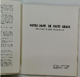 NOTRE-DAME DE TOUTE GRACE