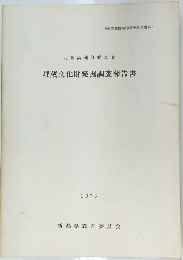 埋蔵文化財発掘調査報告書