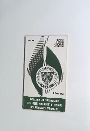 INITIATION AU VOCABULAIRE DES IDEES POLITIQUES A L'USAGE DES ETUDIANTS ETRANGERS