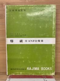 爆破　付　ANFO　爆薬