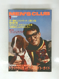 MEN'SCLUB 　1987年1月号