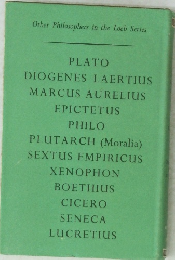 PLATO DIOGENES LAERTIUS MARCUS AURELIUS EPICTETUS PHILO