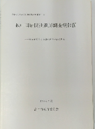 越中国府関連遺跡調査概報Ⅳ