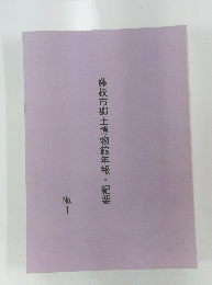 藤枝市郷土博物館年報・紀要　No.1