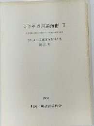 カクチガ浦遺跡群 II　1992