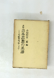 日本思想の系譜　文献資料集(下)