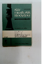 Alte Musik für Blockflöte