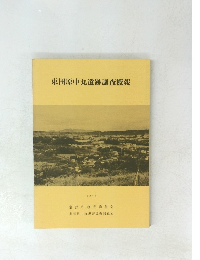 東田原中丸遺跡調査概報