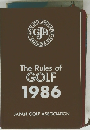 The Rules of GOLF 1986