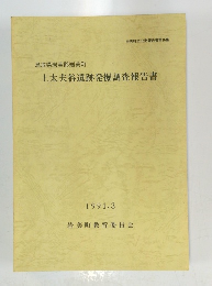 上太夫谷遺跡発掘調査報告書 1991.3