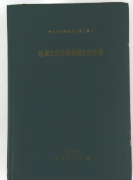 埋蔵文化財発掘調査報告書 1965