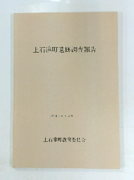 上石津町遺跡調査報告　昭和58年6月