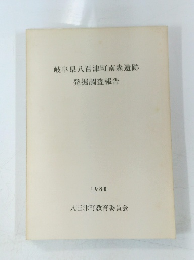 岐阜県八百津町南森遺跡　発掘調査報告　1980