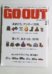 GO　OUT　2019年2月号　