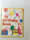 My Birthday Book