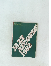 JAZZ　RECORDS　1982年号