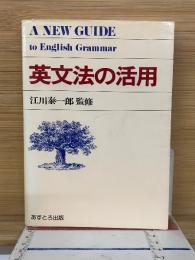 英文法の活用 : a new guide to English grammar