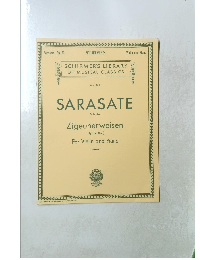 SARASATE　Op.20　Zigeunerweisen　For Violin and Piano