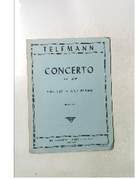 TELEMANN CONCERTO in G major FOR VIOLA AND PIANO (KATIMS)