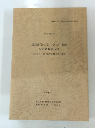 藤沢市No.393(立石)遺跡　発掘調査報告書