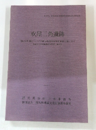 吹屋三角遺跡　2007