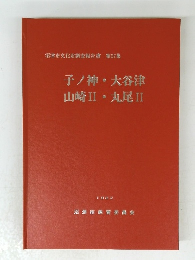 沼津市文化財調査報告書 第27集 子ノ神・大谷津 山崎Ⅱ・丸尾Ⅱ