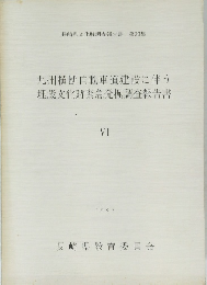 九州横断自動車道建設に伴う埋蔵文化財緊急発掘調査報告書　VI　1989