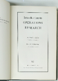 Introduction to OPERATIONS RESEARCH