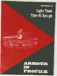 NUMBER 22 Light Tank Type 95 Kyu-go ARMOUR IN PROFILE