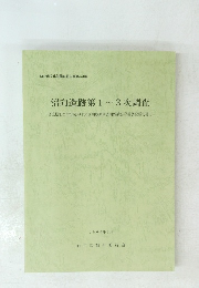 沼向遺跡第1~3次調査　2000年3月