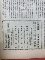 科学知識　昭和3年6月号　8巻6号