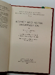 KINSHIP AND SOCIAL ORGANIZATION