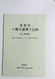 十勝川温泉1遺跡　第3次発掘調査