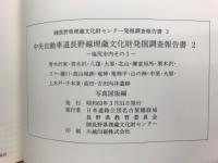 中央自動車道長野線埋蔵文化財発掘調査報告書2　ー塩尻市内その1ー　青木沢東・青木沢・八窪・大原・北山・御堂垣外・栗大沢・ヨケ・樋口・高山城跡・竜神・竜神平・山の神・吉田向井遺跡ほか　本文編・写真図版編　計2冊　長野県埋蔵文化財センター発掘調査報告書2