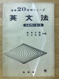 英文法 シルヴァコース 速修20時間シリーズ