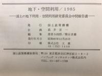 国土の地下利用・空間利用研究委員会中間報告書 : 欧州の地下・空間利用視察、 調査を中心として