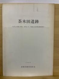 茶木田遺跡(59D-1) : 桂萱公民館の移転・新築に伴う埋蔵文化財確認調査報告