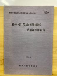 榛東村31号墳(笹熊遺跡)発掘調査報告書