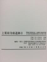 上栗須寺前遺跡群　関越自動車道(上越線)地域埋蔵文化財発掘調査報告書