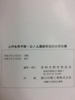 上丹生市子塚・山ノ上遺跡発掘調査報告書 : 市営上丹生八幡地区土地改良事業に伴う埋蔵文化財発掘調査報告書