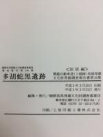 多胡蛇黒遺跡 : 古墳・奈良・平安時代の集落跡の調査