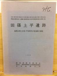 関越自動車道(上越線)地域埋蔵文化財発掘調査報告書