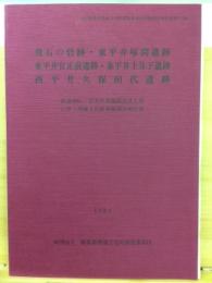 飛石の砦跡・東平井塚間遺跡・東平井官正前遺跡・東平井土井下遺跡・西平井久保田代遺跡 : 県道神田・吉井停車場線改良工事に伴う埋蔵文化財発掘調査報告書